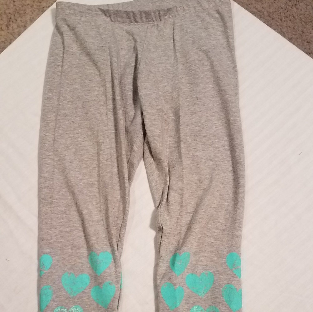 Girls SO Heart Leggings Size 14